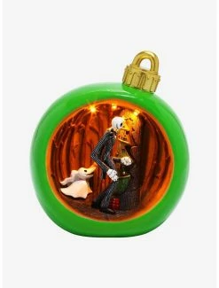 Horror Disney The Nightmare Before Christmas Jack & Zero Go To Christmas Town Light Up Diorama
