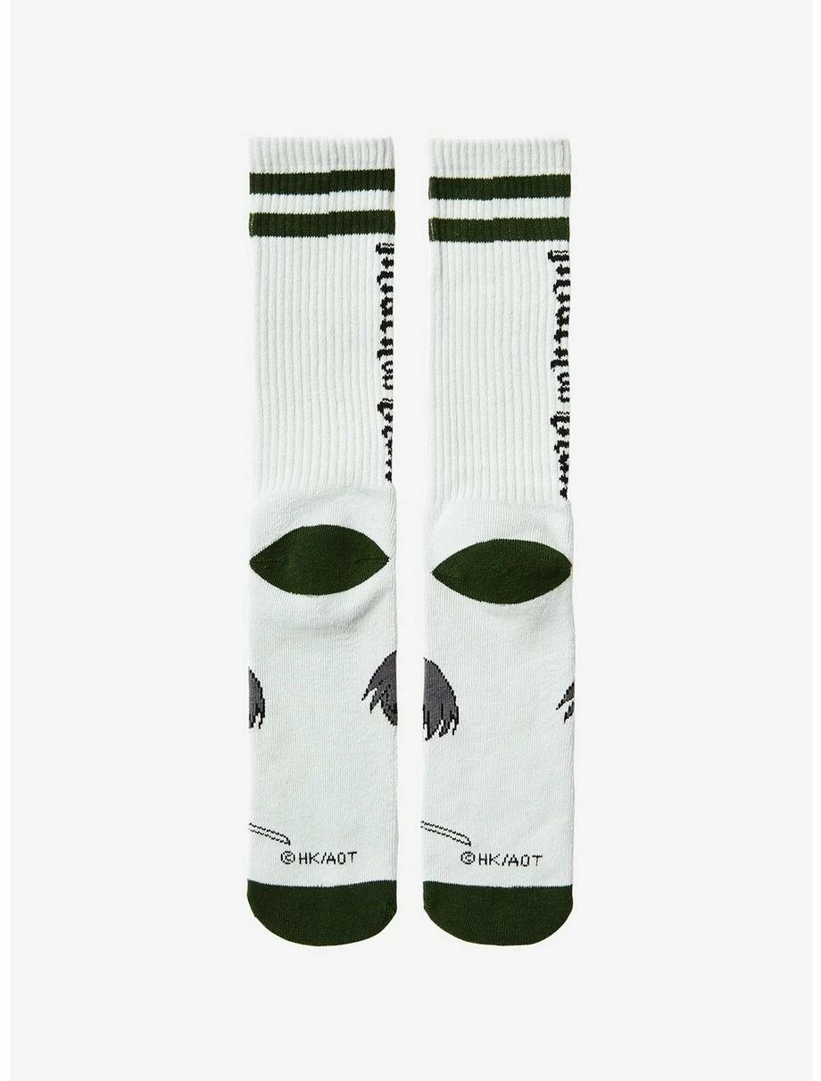 Anime Attack On Titan Levi Chibi Crew Socks - BoxLunch Exclusive - Image 2