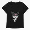 Anime Kuromi Evil Giggle Womens T-Shirt Plus Size