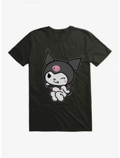 Anime Kuromi Flirty Wink T-Shirt