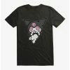 Anime Kuromi Heart Eyes T-Shirt