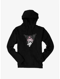 Anime Kuromi Heart Eyes Hoodie