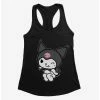 Anime Kuromi Flirty Wink Womens Tank Top
