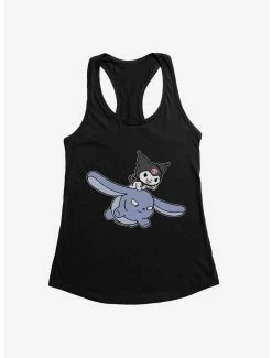 Anime Kuromi Flying Baku Womens Tank Top