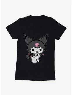 Anime Kuromi Evil Giggle Womens T-Shirt