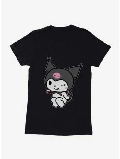 Anime Kuromi Flirty Wink Womens T-Shirt