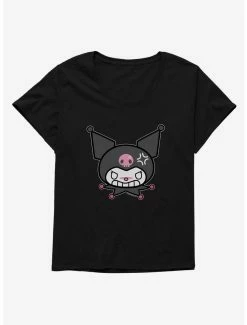 Anime Kuromi All Anger Womens T-Shirt Plus Size