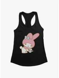 Anime My Melody Watering Garden Womens Tank Top