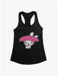 Anime My Melody Writing Womens Tank Top