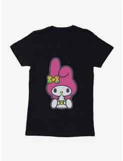 Horror My Melody Loves Ice Cream Womens T-Shirt