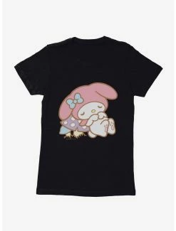 Anime My Melody Napping Womens T-Shirt