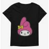 Anime My Melody Face Womens T-Shirt Plus Size