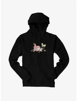 Anime My Melody Outside Adventure With Flat Hoodie
