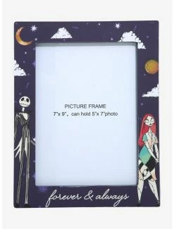 Horror Disney The Nightmare Before Christmas Jack & Sally Photo Frame