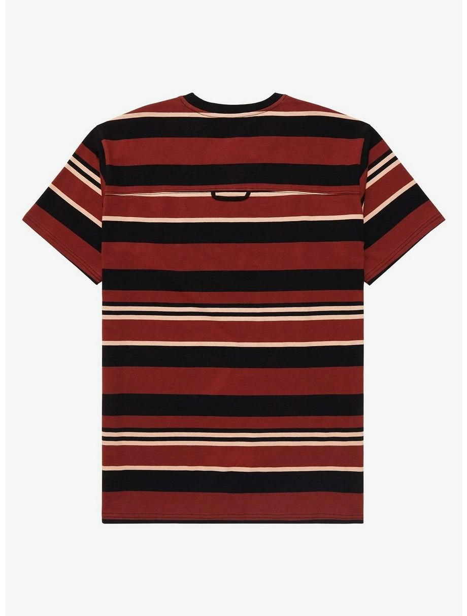 Horror Disney The Nightmare Before Christmas Jack Skellington & Sally Striped T-Shirt - BoxLunch Exclusive 2 Horror Disney The Nightmare Before Christmas Jack Skellington & Sally Striped T-Shirt - BoxLunch Exclusive - Image 2