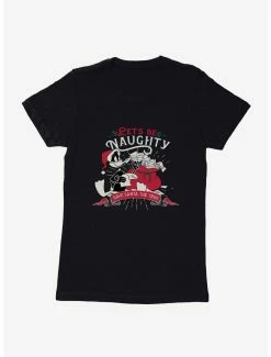 Cartoons Looney Tunes Let's Be Naughty Womens T-Shirt