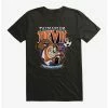 Cartoons Looney Tunes Tasmanian Devil Football T-Shirt