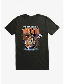 Cartoons Looney Tunes Tasmanian Devil Football T-Shirt