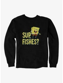 Cartoons SpongeBob SquarePants Sup Fishes Sweatshirt