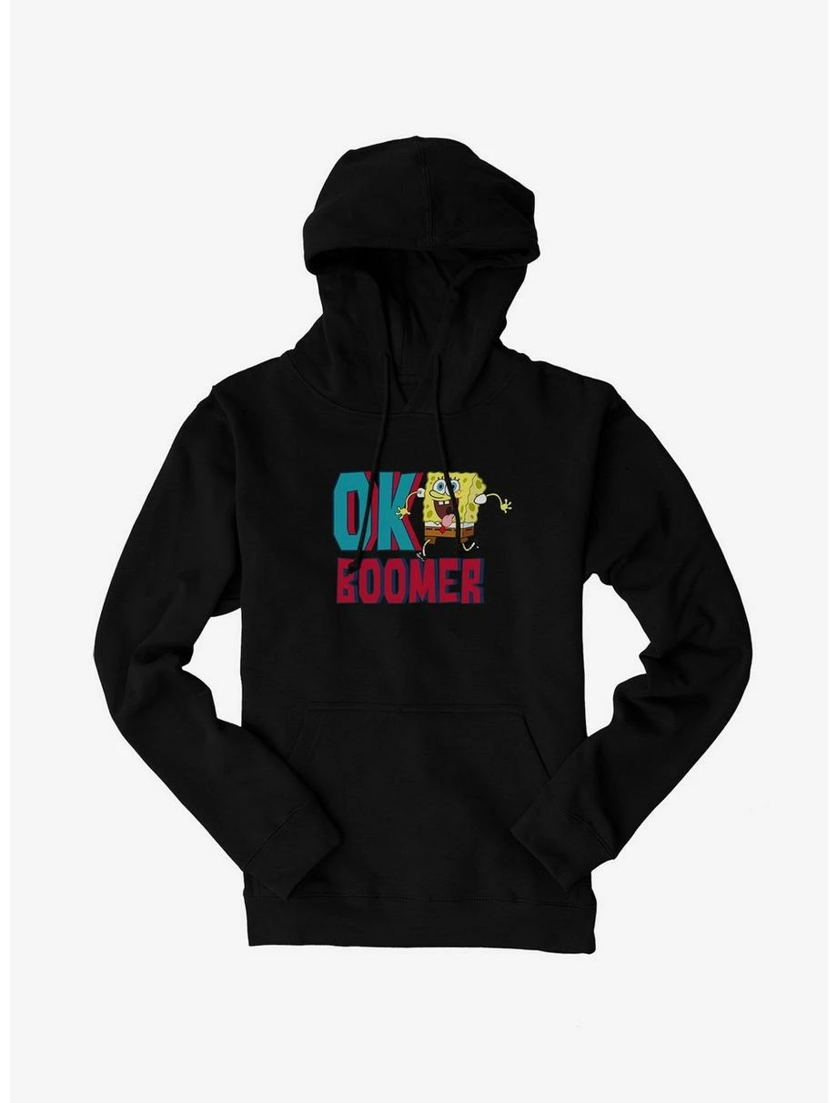 Cartoons SpongeBob SquarePants OK Boomer Hoodie