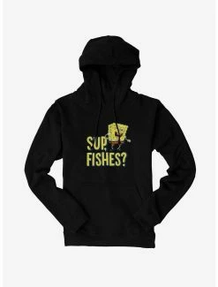 Cartoons SpongeBob SquarePants Sup Fishes Hoodie
