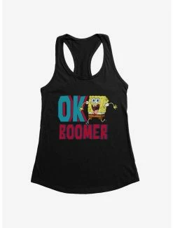 Cartoons SpongeBob SquarePants Ok Boomer Womens Tank Top