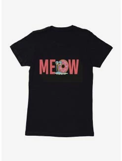 Cartoons SpongeBob SquarePants Gary Meow Womens T-Shirt