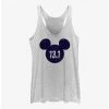 Cartoons Disney Mickey Mouse Half Marathon Miles Womens Tank Top