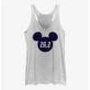 Cartoons Disney Mickey Mouse Marathon Miles Womens Tank Top