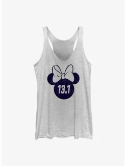 Cartoons Disney Minnie Mouse Half Marathon Womens Tank Top