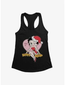 Cartoons Betty Boop Christmas Love Womens Tank Top