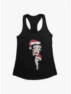 Cartoons Betty Boop Christmas Wishes Womens Tank Top