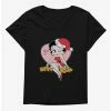 Cartoons Betty Boop Christmas Love Womens T-Shirt Plus Size