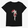 Cartoons Betty Boop Santa Betty Womens T-Shirt Plus Size