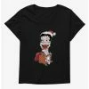 Cartoons Betty Boop Surprise Gift Womens T-Shirt Plus Size