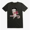 Cartoons Betty Boop Candy Cane T-Shirt