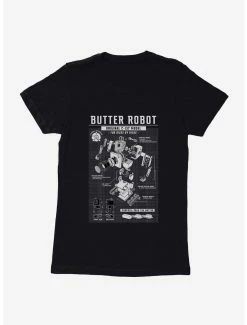 Cartoons Rick And Morty Butter Robot Original Model Womens T-Shirt