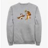 Cartoons Disney Chip 'N' Dale Acorn Run Sweatshirt