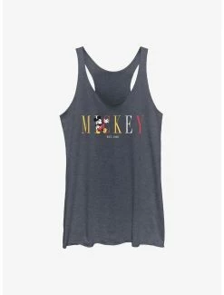 Cartoons Disney Mickey Mouse Fashion Womens Tank Top
