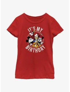 Cartoons Disney Mickey Mouse Mickey And Friends Birthday T-Shirt