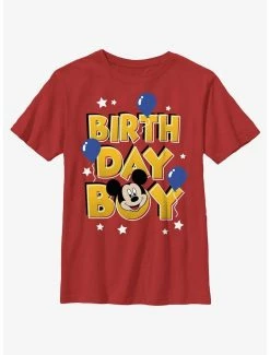 Cartoons Disney Mickey Mouse Birthday Boy Mickey T-Shirt