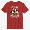 Cartoons Disney Mickey Mouse Mickey And Friends Birthday T-Shirt