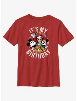 Cartoons Disney Mickey Mouse Mickey And Friends Birthday T-Shirt