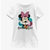 Cartoons Disney Mickey Mouse Minnie Bday Girl T-Shirt