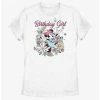 Cartoons Disney Mickey Mouse Bday Girl Doodle T-Shirt