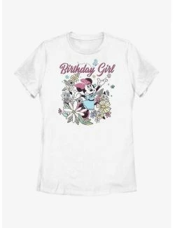 Cartoons Disney Mickey Mouse Bday Girl Doodle T-Shirt