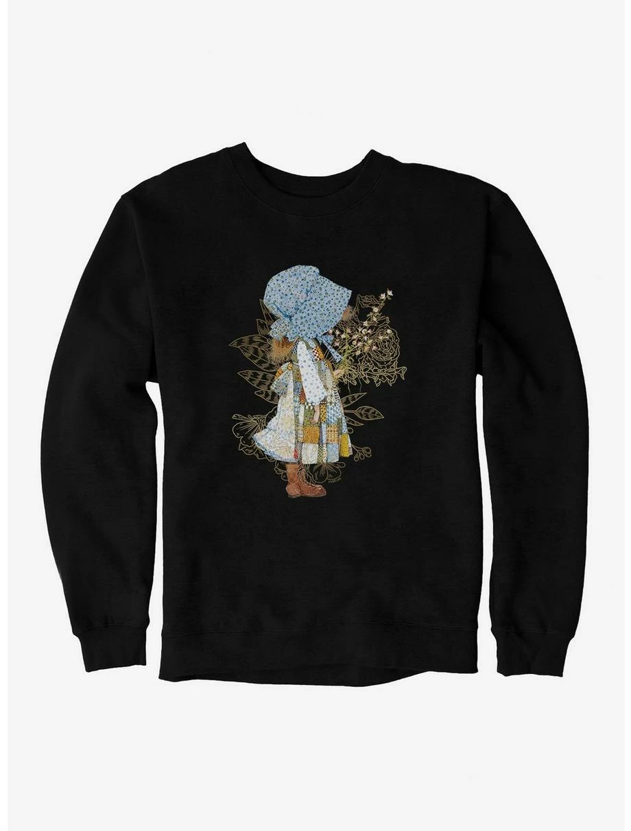 Cartoons Holly Hobbie Bonnet Silhouette Sweatshirt 1 Cartoons Holly Hobbie Bonnet Silhouette Sweatshirt