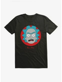 Cartoons Rick And Morty Stunned Rick Icon T-Shirt