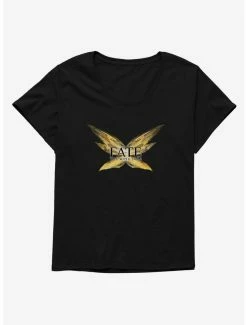 Cartoons Fate: The Winx Saga Stella Logo Womens T-Shirt Plus Size