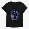 Horror Wednesday TV Series Poster Womens T-Shirt Plus Size